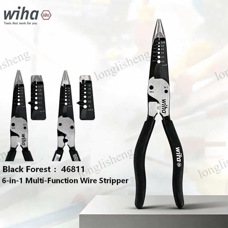 Tools Vn - Wiha 46811 BlackForest 200mm 6'sı 1
