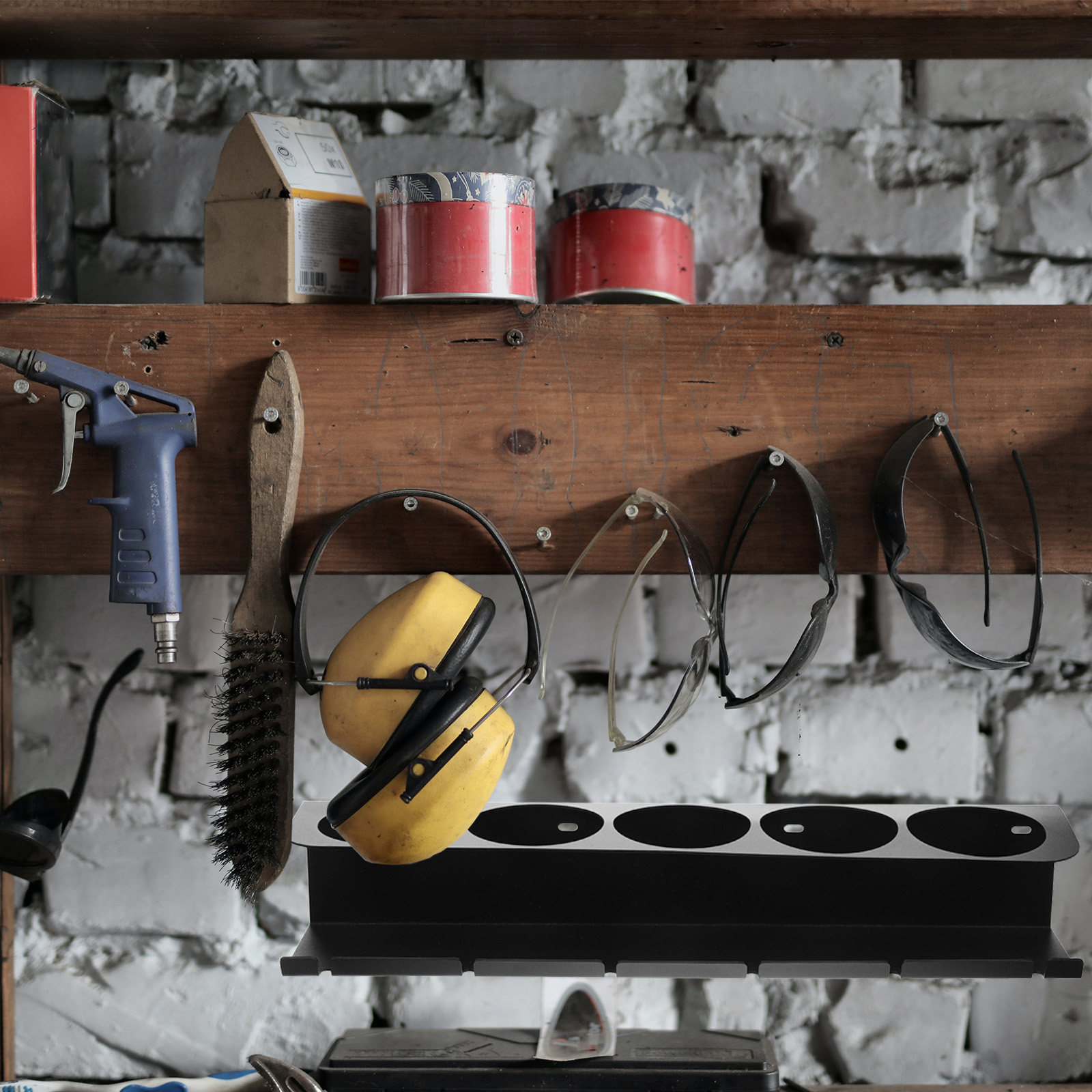 Workshop Tools Wall - 1 Set Ağır Hizmet Tipi Metal