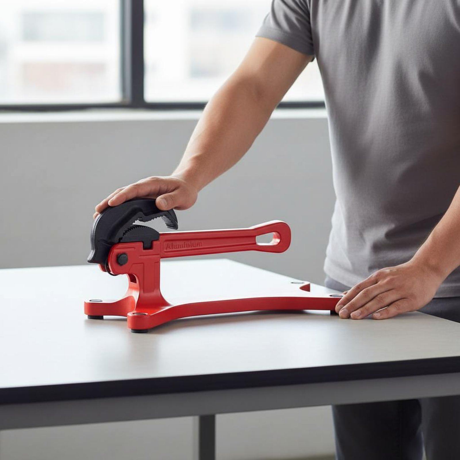 Tool Workshop - Kendinden Kilitlenen Boru Anahtarı Taşınabilir Kendinden