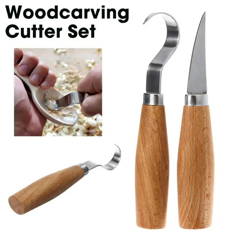 Workshop Tools Diy - Ahşap Oyma Bıçağı Keski Kancalı Bıçak