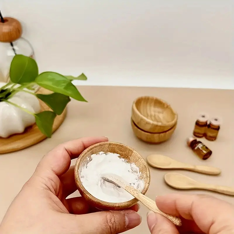 Workshop Tools Diy - Bambu Yüz Maskesi Karıştırma Kasesi Seti,