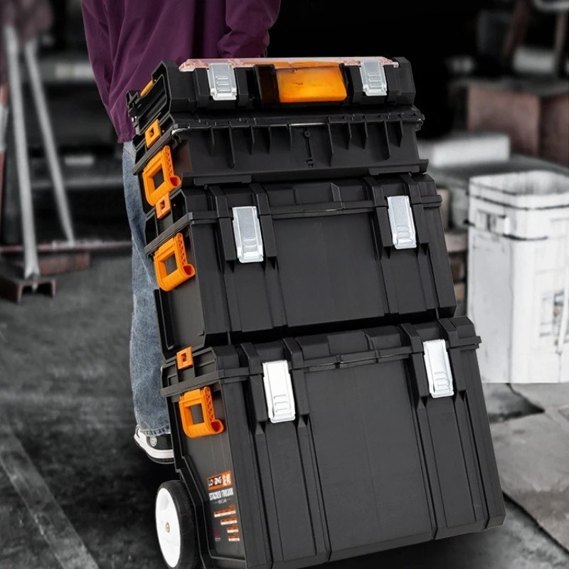 Workshop Garage Tools Manufacturer - İstiflenebilir Alet Çantası Ağır Hizmet Tipi