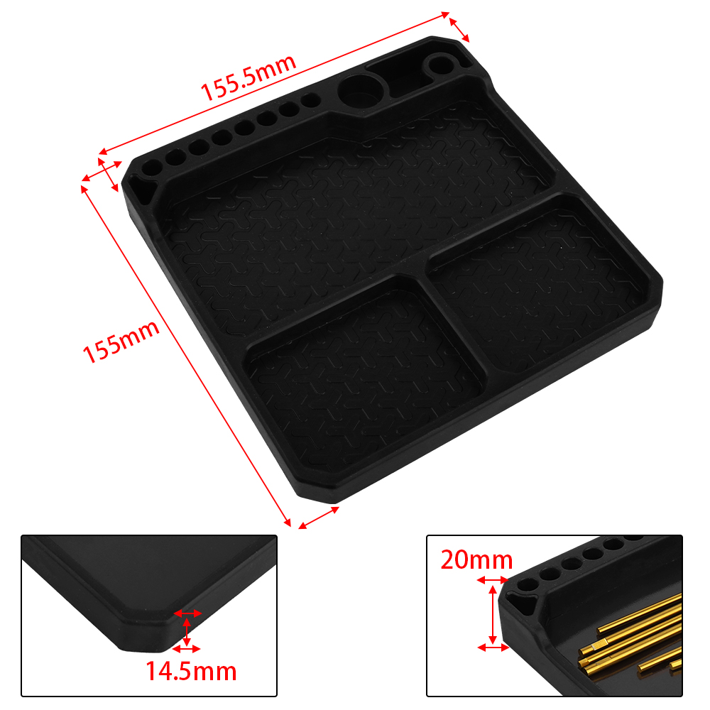 Manyetik Silikon Parça Tepsisi - Magnetic Parts Tray incelemesi ve fiyatı
