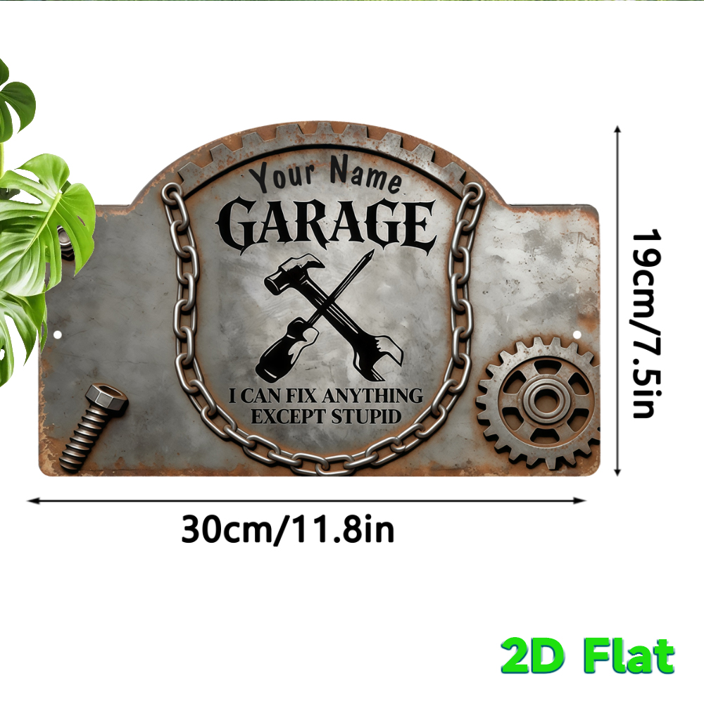Özel İsimli Vintage Ekipman Ga - Tools Name In Workshop incelemesi ve fiyatı