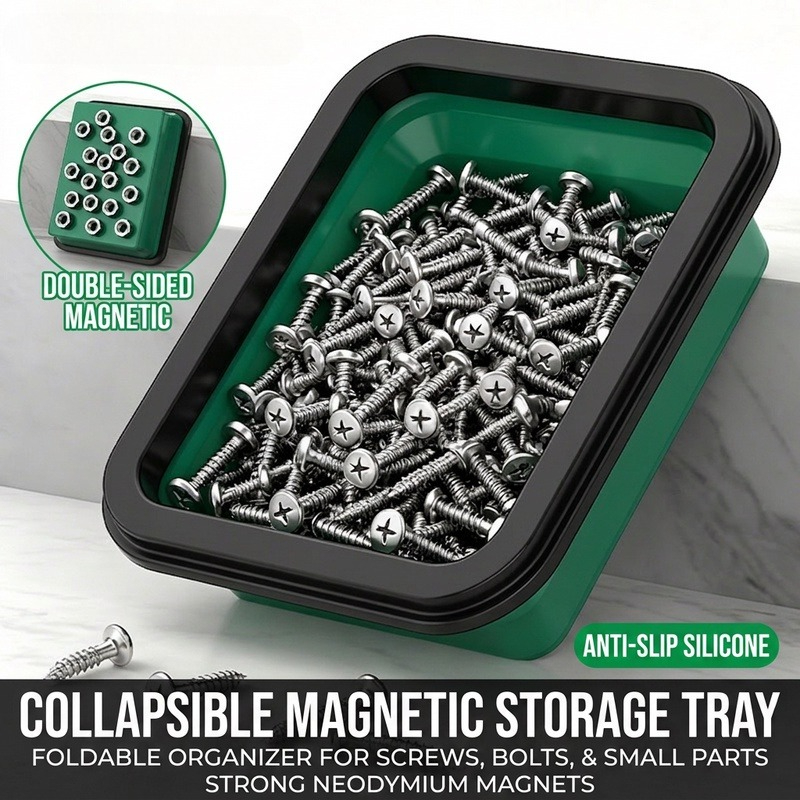 Manyetik Delikli Plaka Duvar M - Magnetic Parts Tray incelemesi ve fiyatı