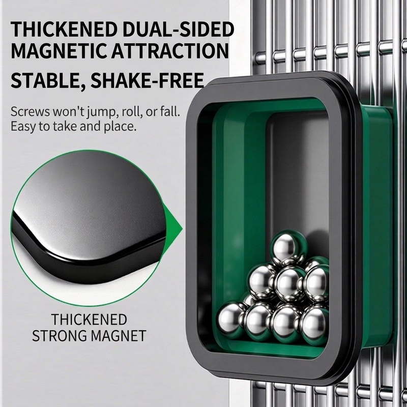 Manyetik Delikli Plaka Duvar M - Magnetic Parts Tray incelemesi ve fiyatı