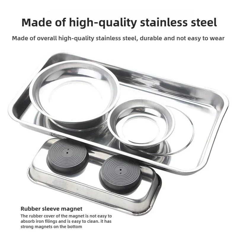 Yuvarlak/Kare Manyetik Kase, K - Magnetic Parts Tray incelemesi ve fiyatı