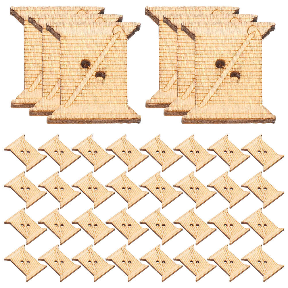 100 Adet Ahşap Nakış İpliği Bo - Workshop Tools Diy incelemesi ve fiyatı