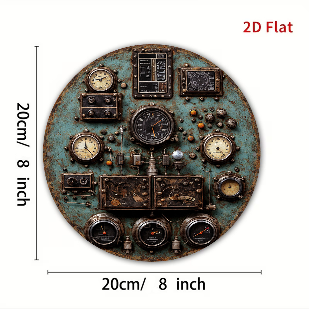 2D Düz Retro Kontrol Paneli Yu - Workshop Tools Wall incelemesi ve fiyatı