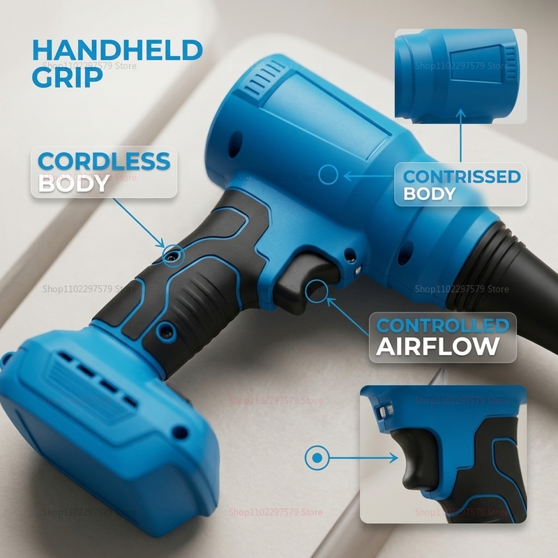 18V fırçasız akülü hava silgi  - Workshop Cleaning Tools incelemesi ve fiyatı