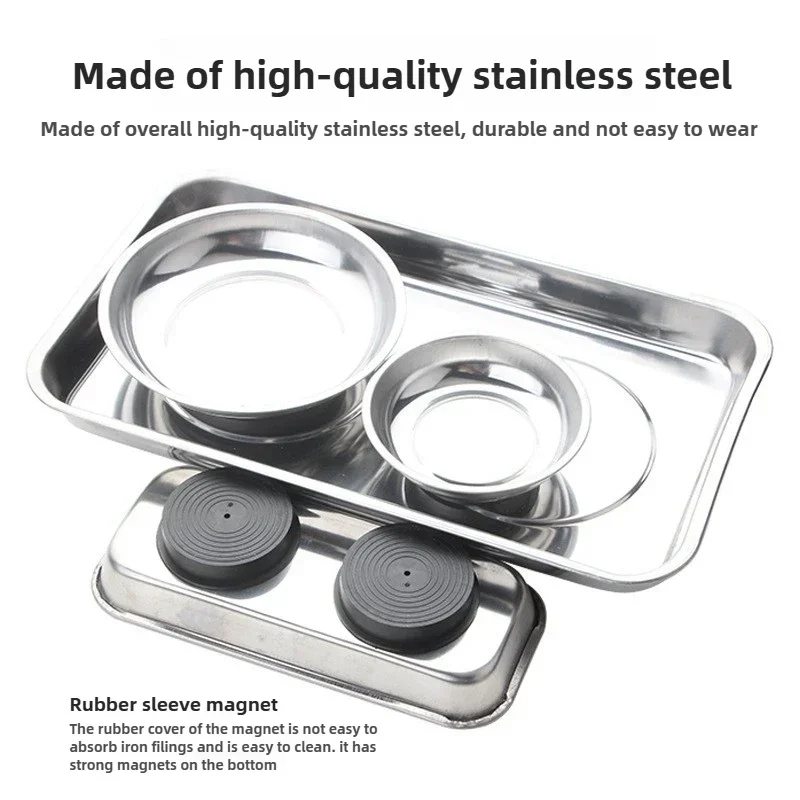 Kare Manyetik Kase, Kolay Eriş - Magnetic Parts Tray incelemesi ve fiyatı