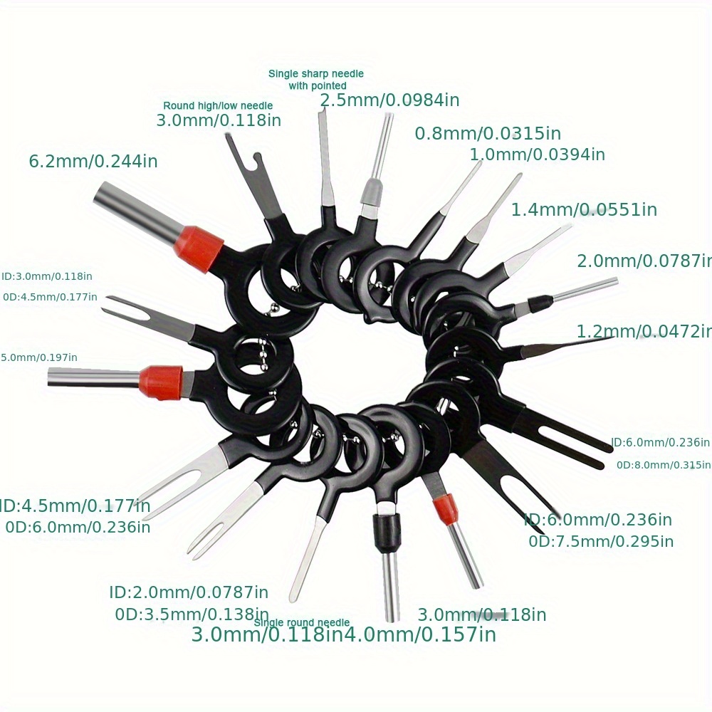 11/18 adet Araba Terminali Tem - Car Workshop Tools Equipment incelemesi ve fiyatı