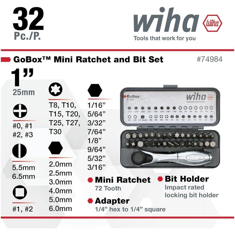 WIHA 74984 GoBox Matkap Ucu Se - Tools Vn incelemesi ve fiyatı